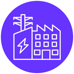 elektrische fabriek icoon