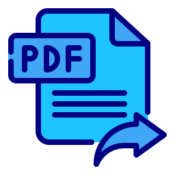 formato de archivo pdf icono