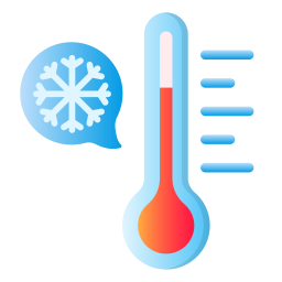 Temperature cold icon