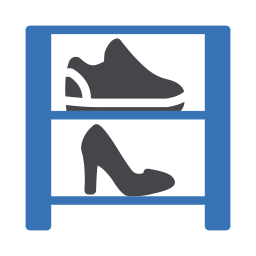 Полка для обуви иконка