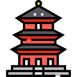 pagoda icona