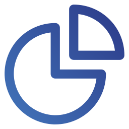 diagramme circulaire Icône