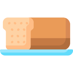 Sponge cake icon