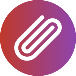 Paper clip icon