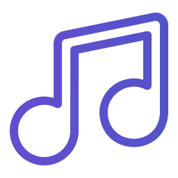 Music note icon