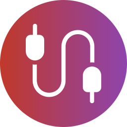 Sound cable icon