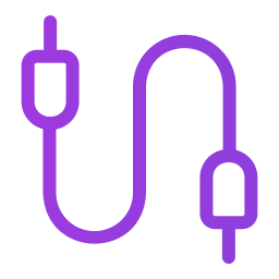 Sound cable icon