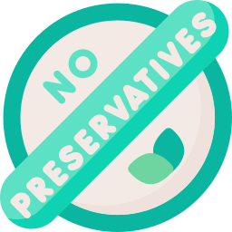 No preservatives icon