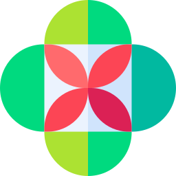 vierkant in cirkel icoon