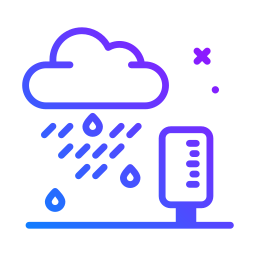 precipitación icono