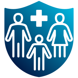 Family insurance icon