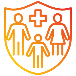 Family insurance icon