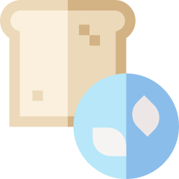 Rice bread icon