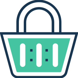 Shopping basket icon