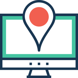 Maps and location icon