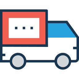 Delivery van icon