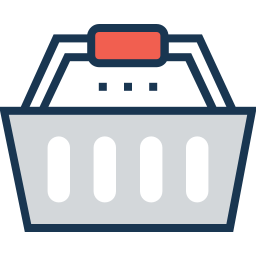 Shopping basket icon