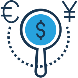 negocios y finanzas icono