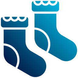 Baby socks icon