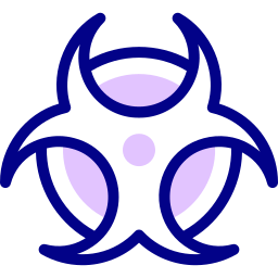생물학적 위험 icon