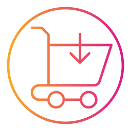 Shopping cart icon