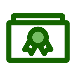 Certficate icon