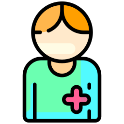 männliche krankenschwester icon