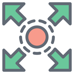 Expand arrows icon