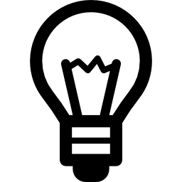 Vintage Light Bulb icon
