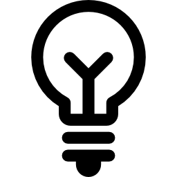 Vintage Light Bulb icon