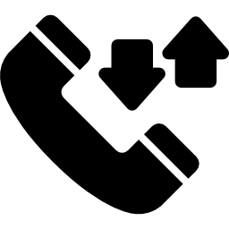 telefoongesprekken icoon