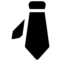cravate d'affaires Icône