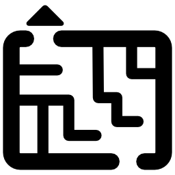 gioco del labirinto icona