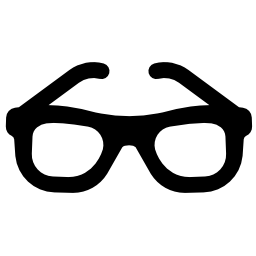 lunettes vintage Icône