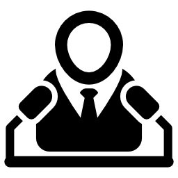회의의 연사 icon