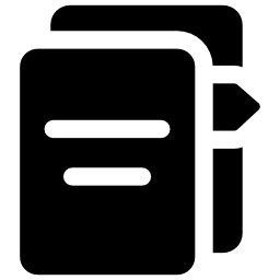 fogli documento icona