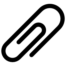Metal Paper Clip  icon