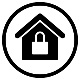 bezpieczny dom ikona