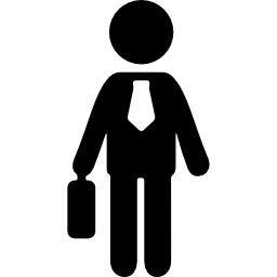 Employee Going to Work icon