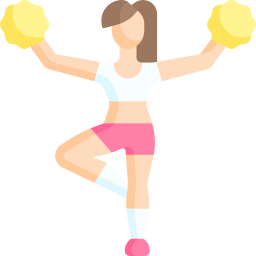 cheerleader icoon