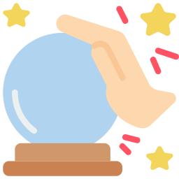 Crystal ball icon