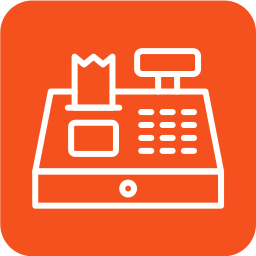 Cash register icon