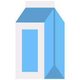 caixa de leite Ícone