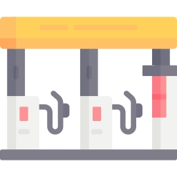 posto de gasolina Ícone