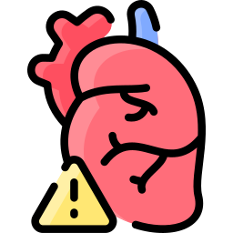 problema cardíaco icono