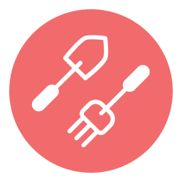 Farming tools icon