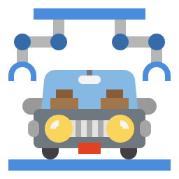 produkcja samochodów ikona