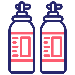 bouteille d'oxygène Icône