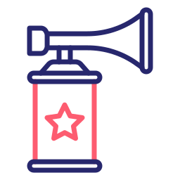 Air horn icon