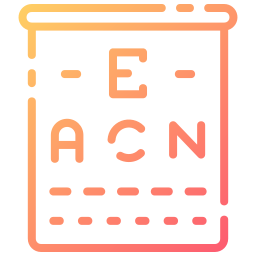 Eye test icon